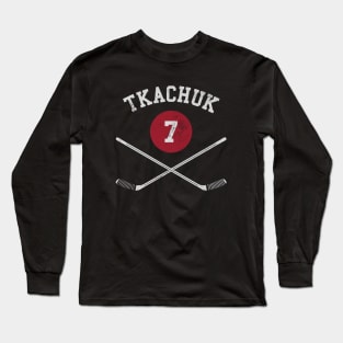 Brady Tkachuk Ottawa Sticks Long Sleeve T-Shirt